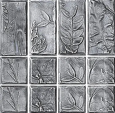 Settecento - Manifattura Ceramica, Azteca, B603b-_Decoroseteznabgrigio5*5E5*10(12Pz)